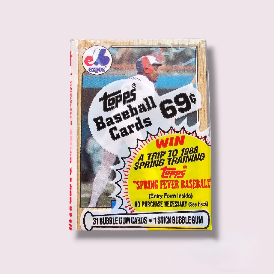 1987 Topps Baseball Cello Pack